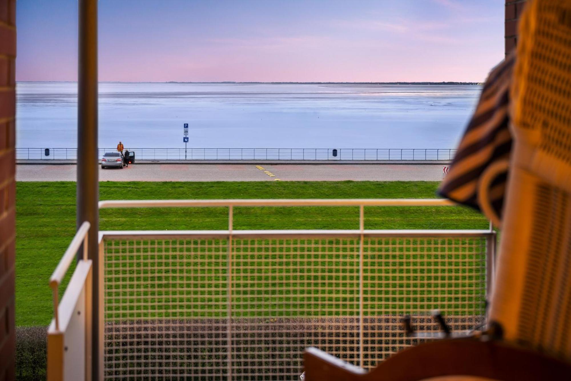 Strand-Apartment, Strandkorb, Meeresrauschen, Parkplatz Wilhelmshaven Zewnętrze zdjęcie
