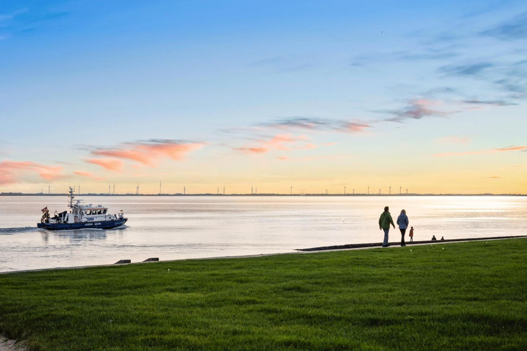 Strand-Apartment, Strandkorb, Meeresrauschen, Parkplatz Wilhelmshaven Zewnętrze zdjęcie