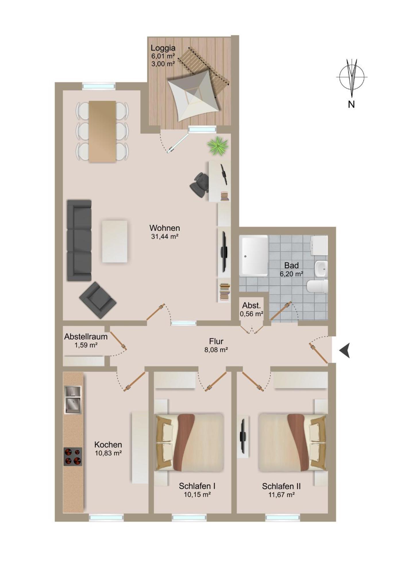 Strand-Apartment, Strandkorb, Meeresrauschen, Parkplatz Wilhelmshaven Zewnętrze zdjęcie